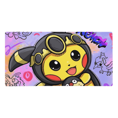 Tapis De Souris Gamer Kawaii Électrique - La Planète Gaming