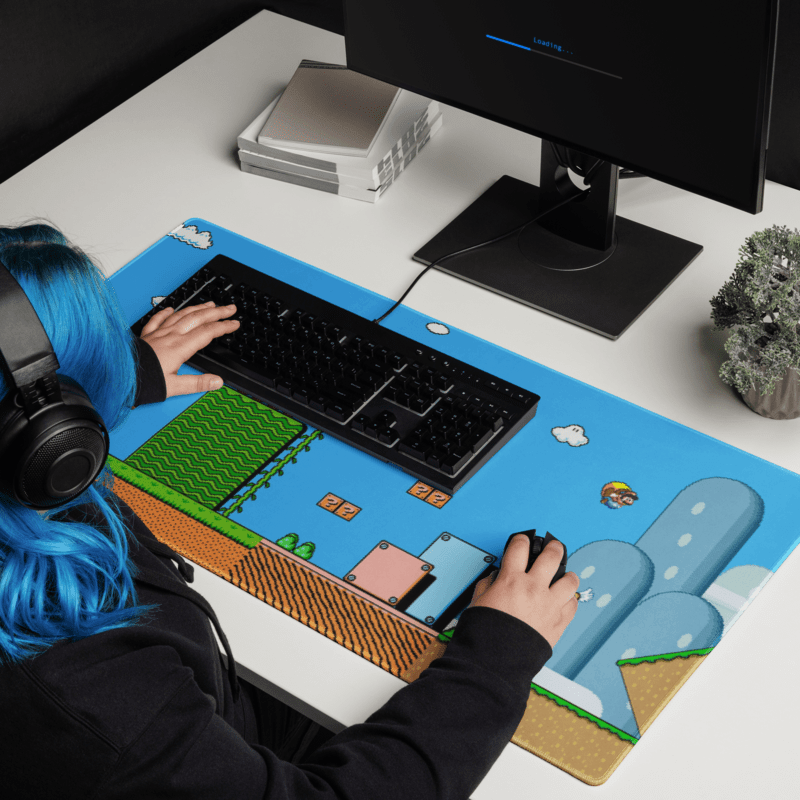 Tapis De Souris Gamer Rétro Pixel - La Planète Gaming