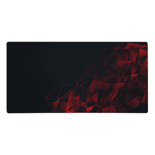Tapis De Souris Gamer Rouge Quantum - La Planète Gaming