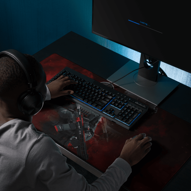 Tapis de Souris Gamer Soldat Fantôme - La Planète Gaming