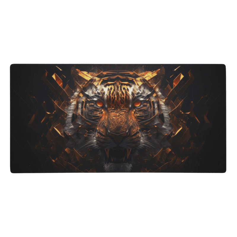 Tapis De Souris Gamer Tigre Quantum - La Planète Gaming