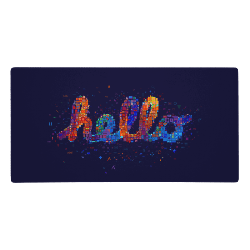 Tapis De Souris Hello - La Planète Gaming
