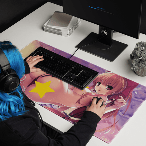 Tapis de Souris Hentai Anime Plage Sensuelle - La Planète Gaming