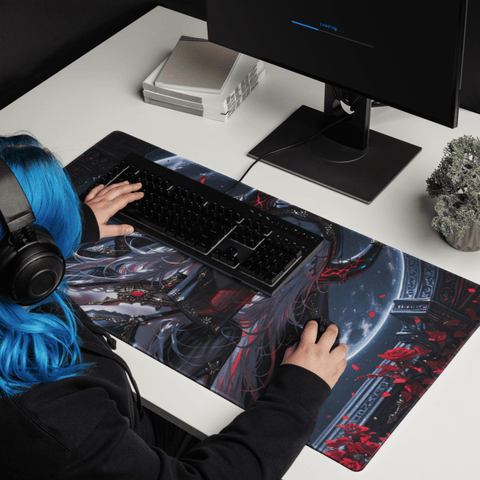 Tapis De Souris Hentai Démone Lunaire - La Planète Gaming