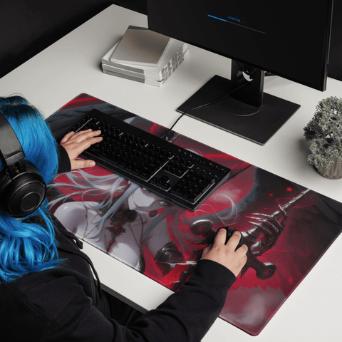 Tapis De Souris Hentai Guerrière Démoniaque - La Planète Gaming