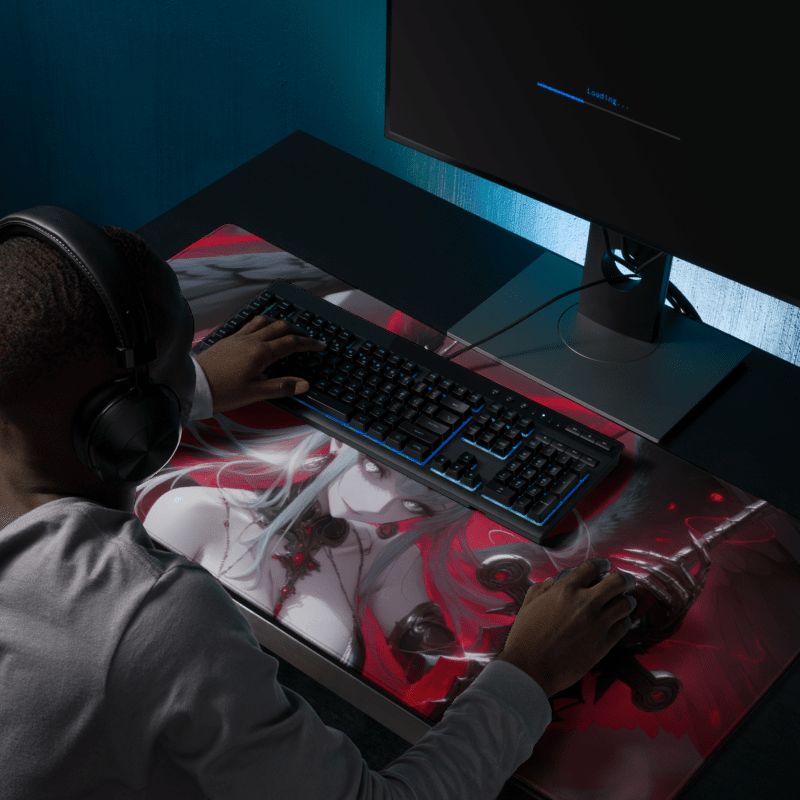 Tapis De Souris Hentai Guerrière Démoniaque - La Planète Gaming