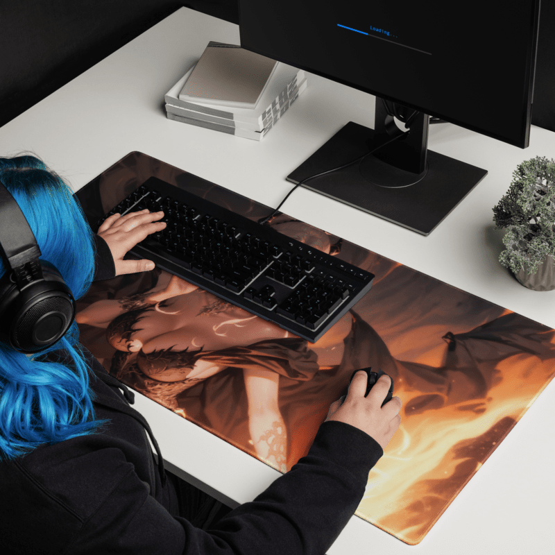 Tapis De Souris Hentai Reine Démoniaque - La Planète Gaming