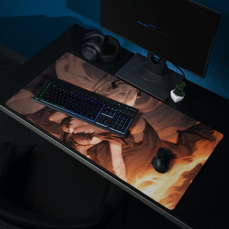 Tapis De Souris Hentai Reine Démoniaque - La Planète Gaming