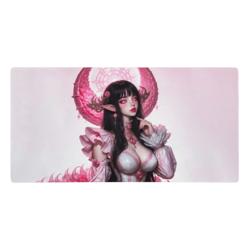 Tapis De Souris Hentai Reine Fantaisie Rose - La Planète Gaming