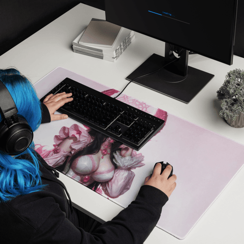 Tapis De Souris Hentai Reine Fantaisie Rose - La Planète Gaming