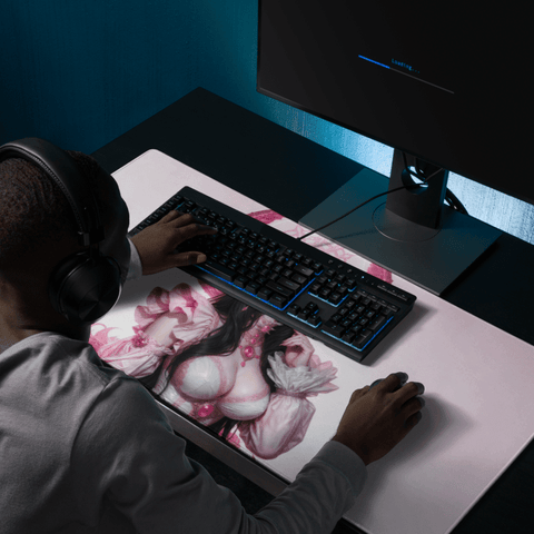 Tapis De Souris Hentai Reine Fantaisie Rose - La Planète Gaming
