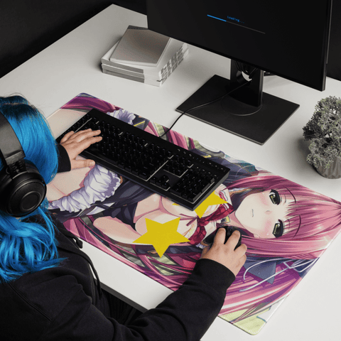 Tapis De Souris Hentai Uniforme Scolaire - La Planète Gaming