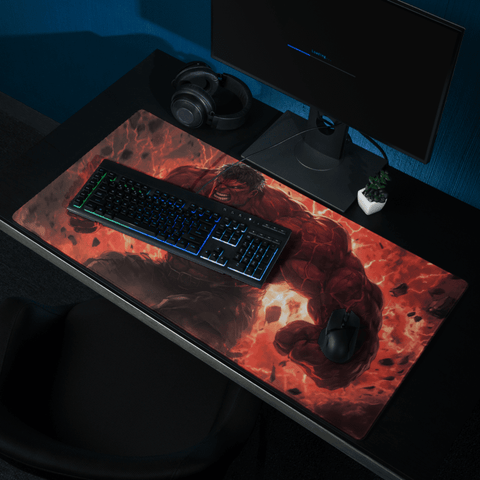 Tapis De Souris Hulk Rouge - La Planète Gaming