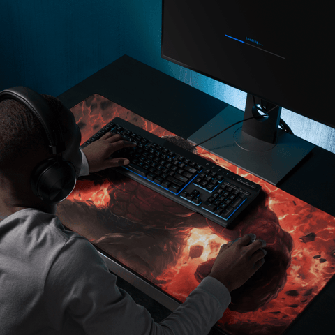 Tapis De Souris Hulk Rouge - La Planète Gaming