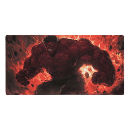 Tapis De Souris Hulk Rouge - La Planète Gaming