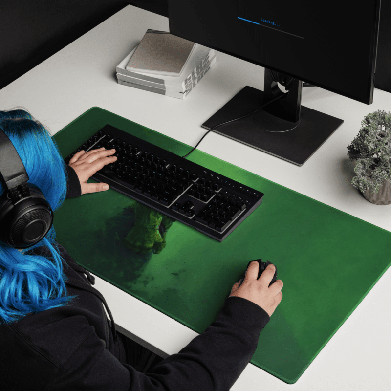 Tapis De Souris Hulk Vert - La Planète Gaming