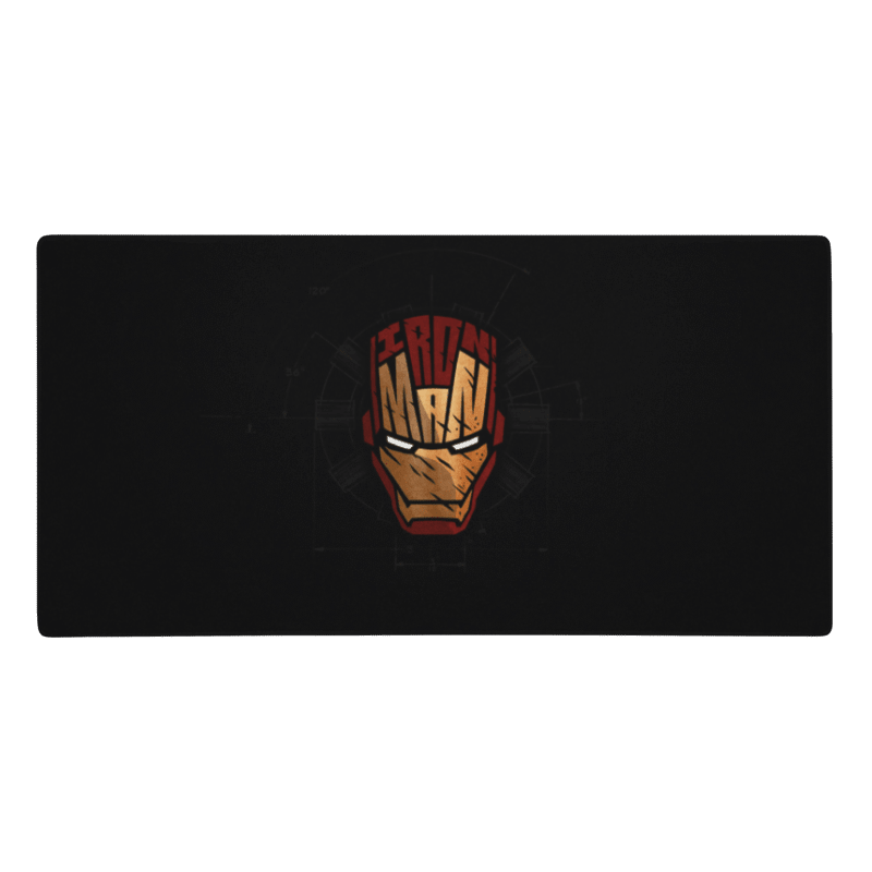 Tapis De Souris Iron Man Logo - La Planète Gaming