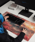 Tapis De Souris Japonais Aquarelle Mont Fuji - La Planète Gaming