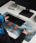 Tapis De Souris Japonais Aquarelle Torii - La Planète Gaming