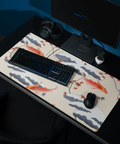 Tapis De Souris Japonais Carpes Koï Traditionnel - La Planète Gaming
