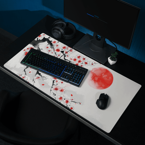 Tapis de Souris Japonais Cerisiers - La Planète Gaming
