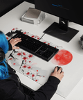 Tapis de Souris Japonais Cerisiers - La Planète Gaming