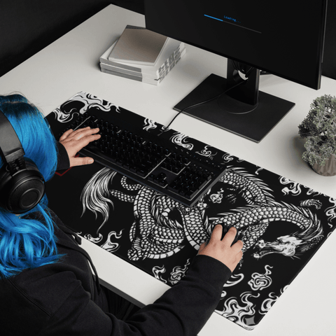 Tapis De Souris Japonais Dragon - La Planète Gaming