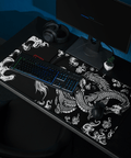 Tapis De Souris Japonais Dragon - La Planète Gaming