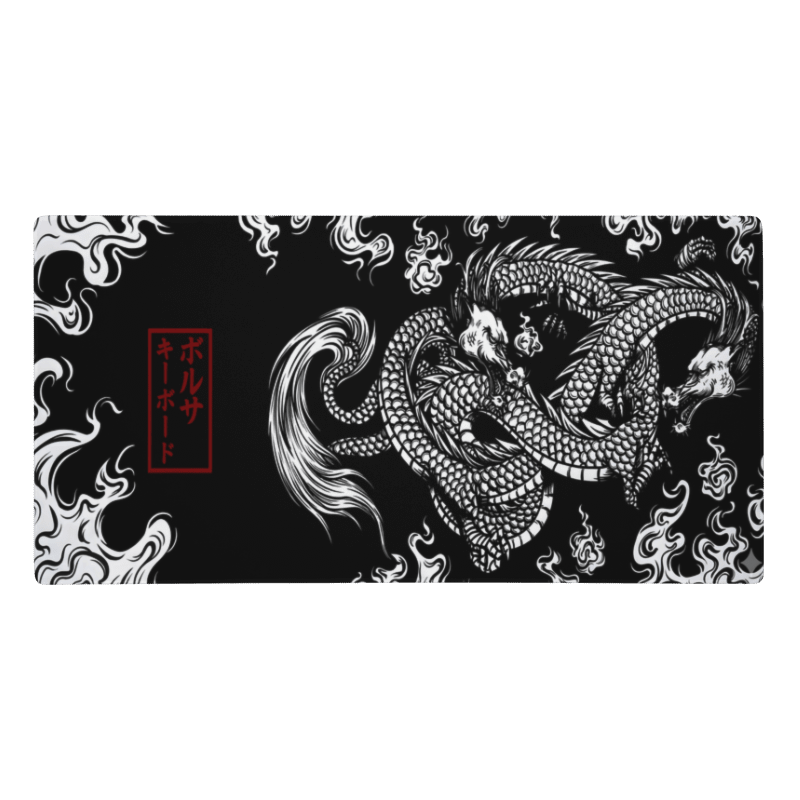 Tapis De Souris Japonais Dragon - La Planète Gaming