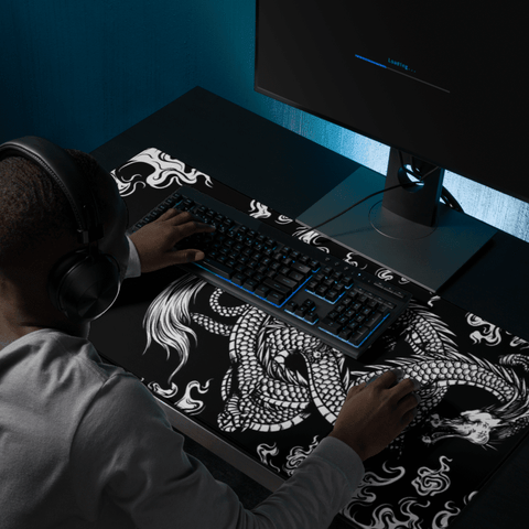 Tapis De Souris Japonais Dragon - La Planète Gaming