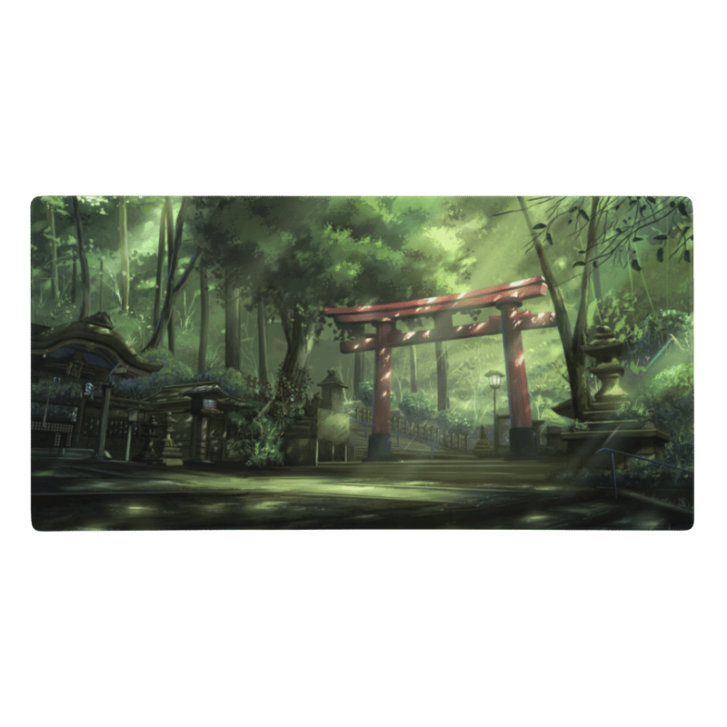 Tapis De Souris Japonais Forêt Zen Traditionnelle - La Planète Gaming