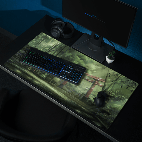 Tapis De Souris Japonais Forêt Zen Traditionnelle - La Planète Gaming