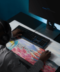 Tapis De Souris Japonais Geisha Aquarelle - La Planète Gaming