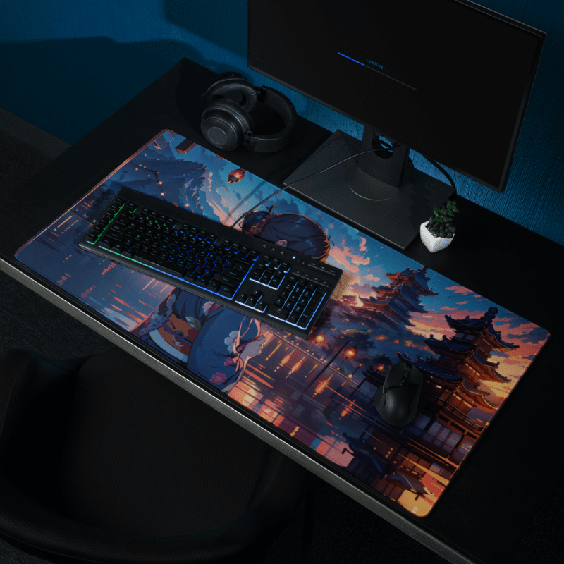 Tapis De Souris Japonais Geisha Zen - La Planète Gaming