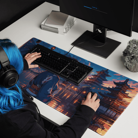 Tapis De Souris Japonais Geisha Zen - La Planète Gaming