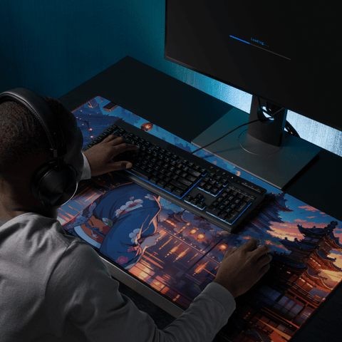 Tapis De Souris Japonais Geisha Zen - La Planète Gaming