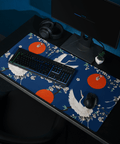 Tapis De Souris Japonais Grues Blanches - La Planète Gaming
