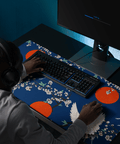 Tapis De Souris Japonais Grues Blanches - La Planète Gaming
