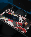 Tapis De Souris Japonais Grues Sakura - La Planète Gaming
