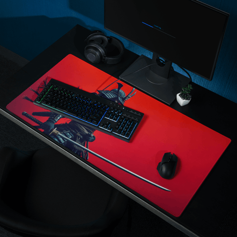 Tapis De Souris Japonais Guerrier Samouraï - La Planète Gaming