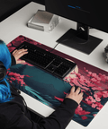 Tapis De Souris Japonais Mont Fuji Nuit Mystique - La Planète Gaming