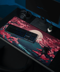Tapis De Souris Japonais Mont Fuji Nuit Mystique - La Planète Gaming