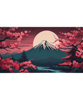 Tapis De Souris Japonais Mont Fuji Nuit Mystique - La Planète Gaming