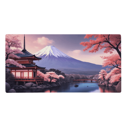 Tapis de Souris Japonais Mont Fuji Pagode - La Planète Gaming