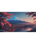 Tapis de Souris Japonais Mont Fuji Pont Illuminé - La Planète Gaming