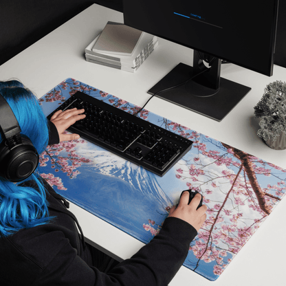 Tapis De Souris Japonais Mont Fuji Sakura - La Planète Gaming