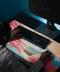 Tapis De Souris Japonais Mont Fuji Sakura Rose - La Planète Gaming