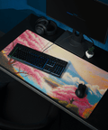 Tapis De Souris Japonais Mont Fuji Sakura Rose - La Planète Gaming
