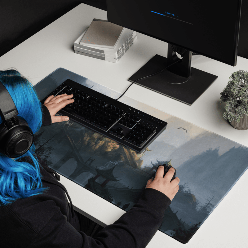 Tapis De Souris Japonais Palais Céleste - La Planète Gaming