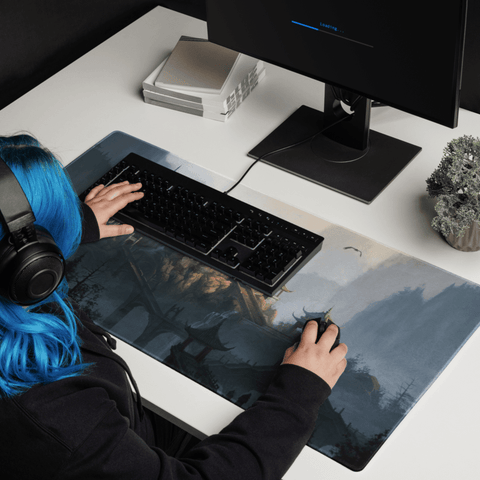 Tapis De Souris Japonais Palais Céleste - La Planète Gaming